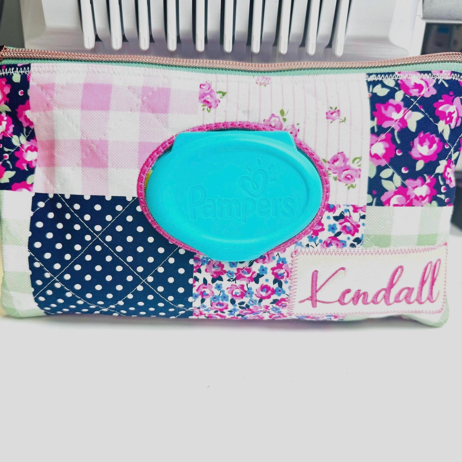 ITH Baby Wipes Holder Zipper Bag, Size #5 Zipper,