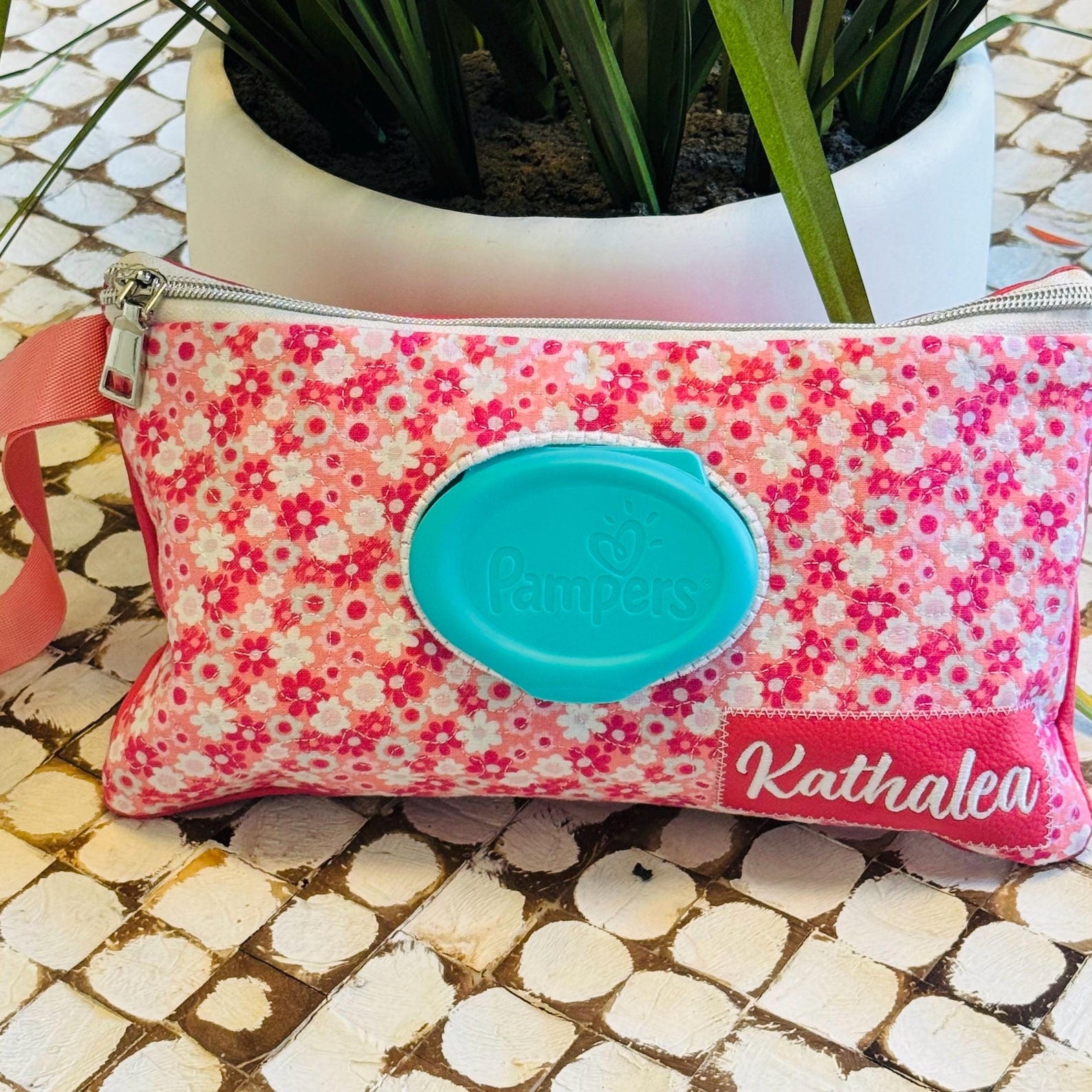ITH Baby Wipes Holder Zipper Bag, Size #5 Zipper,